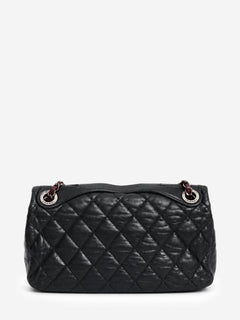 Black 2010 quilted leather flap shoulder bag Shoulder bags Chanel 