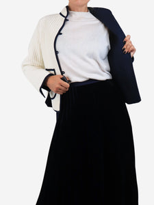 Maria De La Orden White quilted jacket - size S
