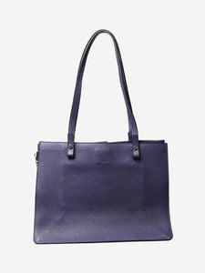 Chloe Blue Faye tote leather bag - size