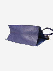 Chloe Blue Faye tote leather bag - size