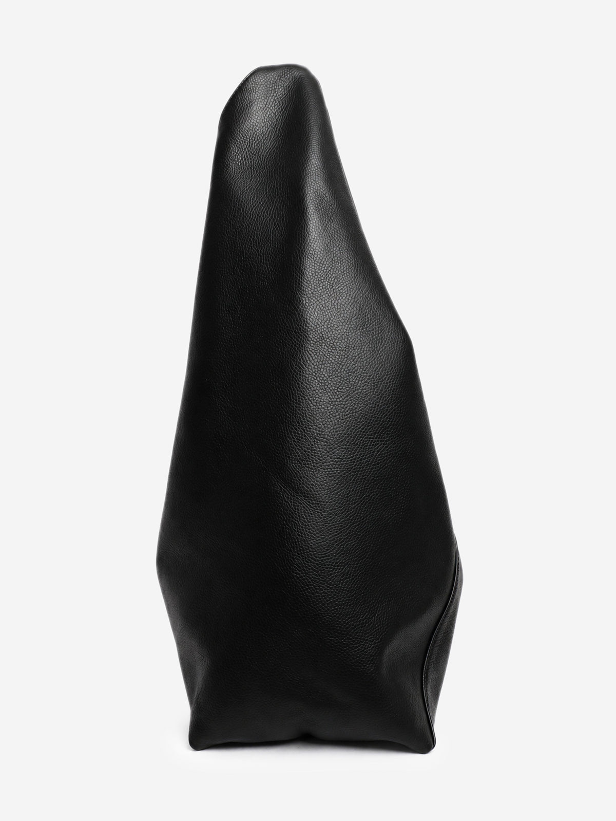 Black leather Japanese Bag Jewel Handle Large tote bag Tote Bags MM6 Maison Margiela 