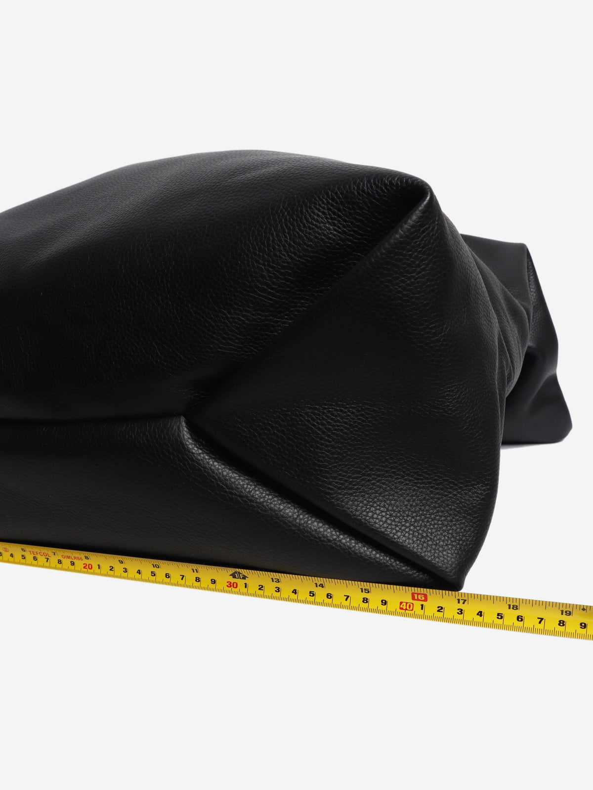 Black leather Japanese Bag Jewel Handle Large tote bag Tote Bags MM6 Maison Margiela 