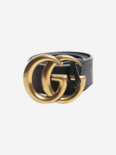Gucci Black GG Marmont belt Accessories Gucci 