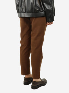 Brown corduroy tapered trousers - size S Trousers Varley 