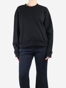 Proenza Schouler Black crewneck sweatshirt - size S