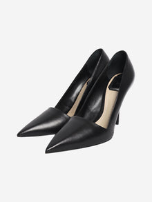Leather black pointed toe heels - size EU 39 (UK 6) Heels Dior 