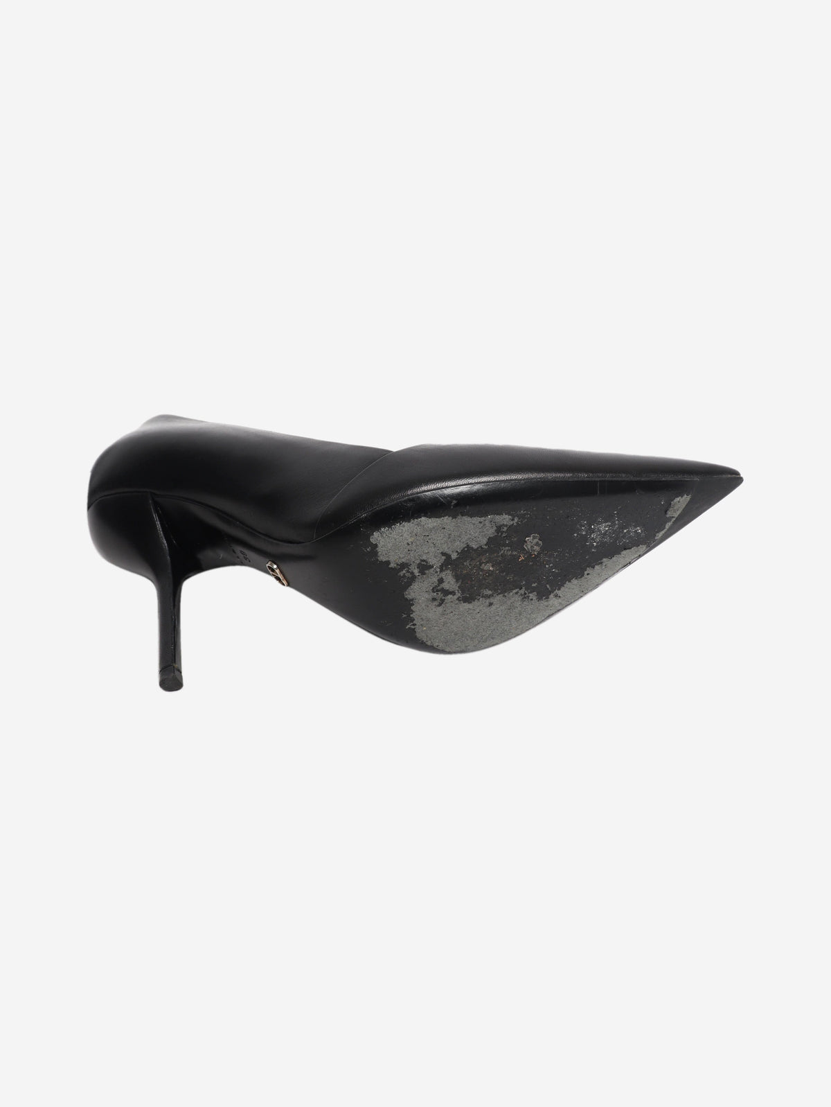 Leather black pointed toe heels - size EU 39 (UK 6) Heels Dior 