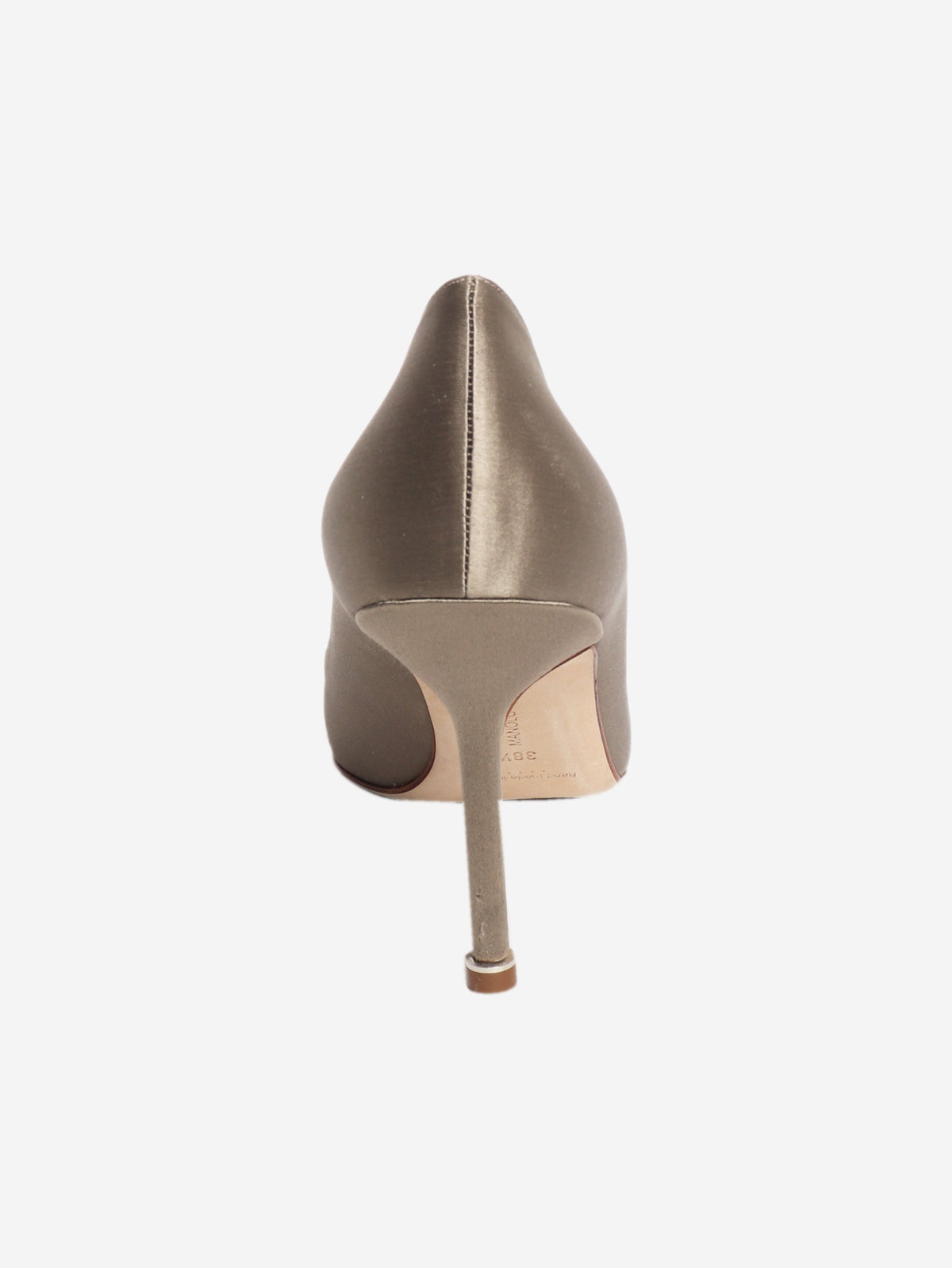 Grey Hangisi 90 heels - size EU 38.5 Heels Manolo Blahnik 