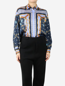 Maje Multi printed shirt - size UK 8