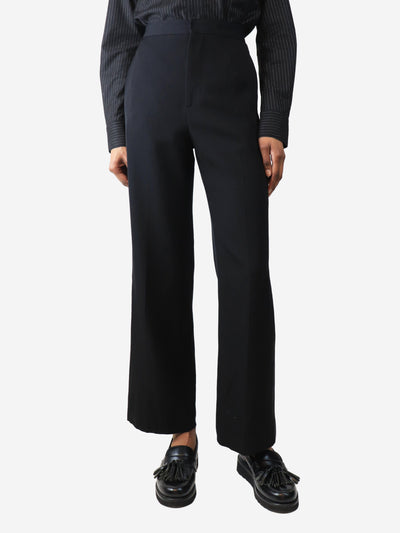 Black straight-leg trousers - size UK 6 Trousers Givenchy 