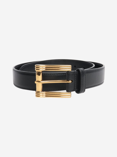 Black leather belt Belts Etro 