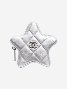 Chanel Silver star charm bag