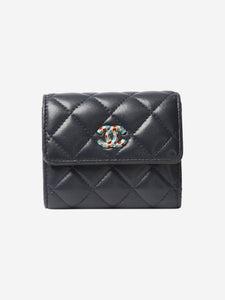 Chanel Dark blue 2019 lambskin quilted purse