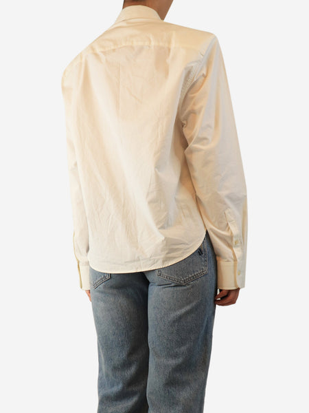 White cotton utility shirt - size M alternate image