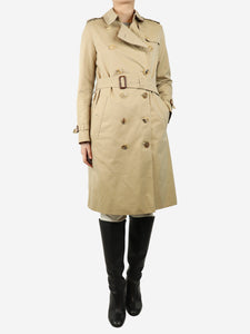 Burberry Burberry Beige the Kensington trench coat with belt - size UK 8