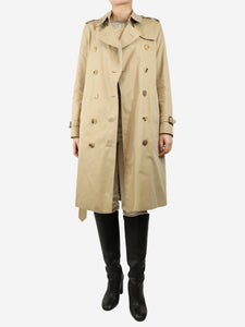 Burberry Burberry Beige the Kensington trench coat with belt - size UK 8