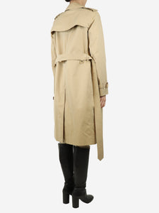 Burberry Burberry Beige the Kensington trench coat with belt - size UK 8