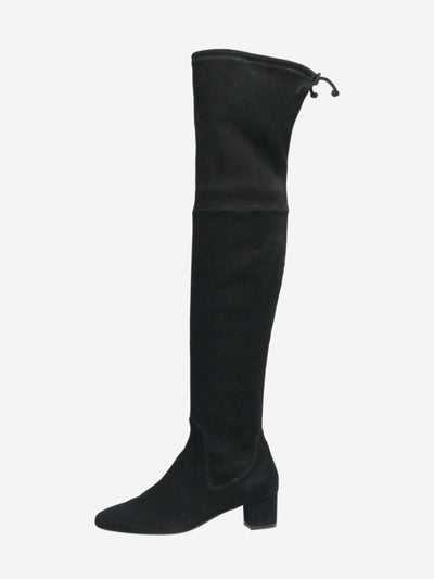 Black suede knee-high boots - size EU 37.5 Boots Stuart Weitzman 