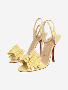 Yellow Miss Valois heels - size EU 39 Heels Christian Louboutin 