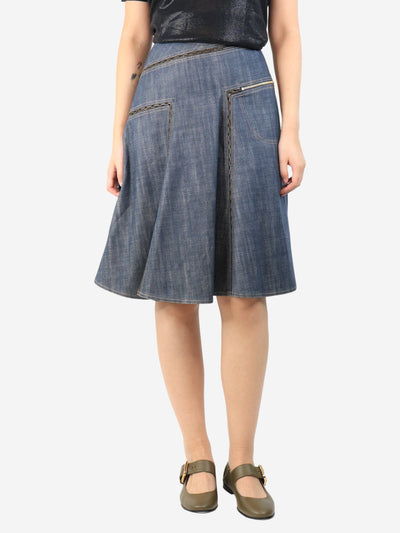 Blue A line skirt - size M Skirts Alaia 