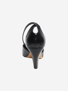 Black Victoria leather pumps - size EU 42 Heels Le Monde Beryl 