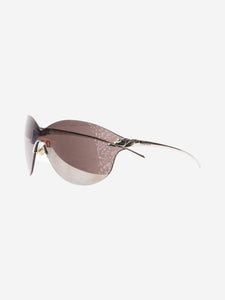 Cartier Grey panther mask sunglasses