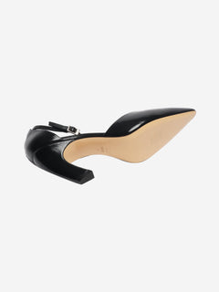 Black Victoria leather pumps - size EU 42 Heels Le Monde Beryl 