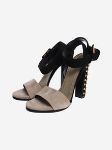Black gold stud heels - size EU 38.5 (UK 5.5) Heels Gucci 