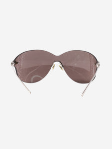 Cartier Grey panther mask sunglasses