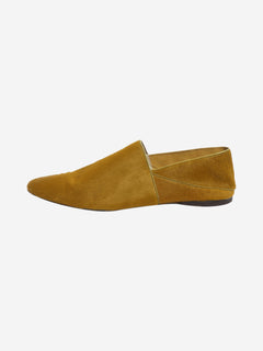 Chartreuse Pascale ponyskin slippers - size EU 42 Flat Shoes Tove 