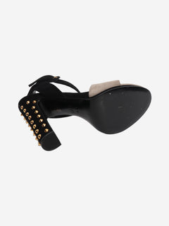 Black gold stud heels - size EU 38.5 (UK 5.5) Heels Gucci 