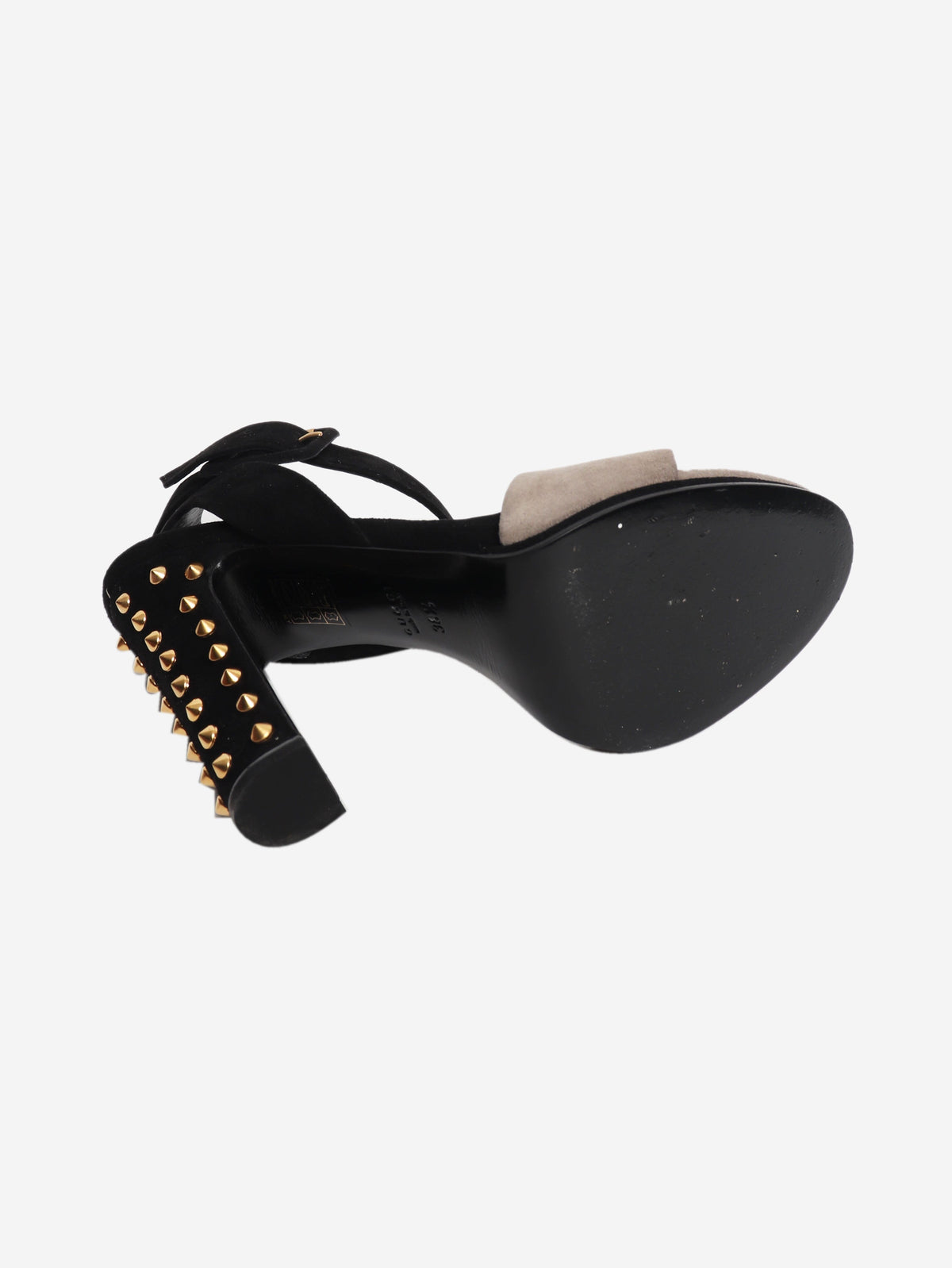 Black gold stud heels - size EU 38.5 (UK 5.5) Heels Gucci 