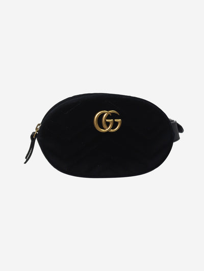 Black velvet Marmont belt bag Cross-body bags Gucci 