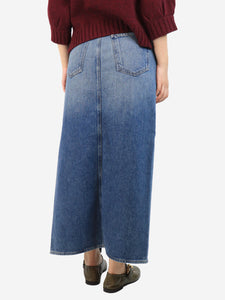 Agolde Blue denim skirt - size UK 8