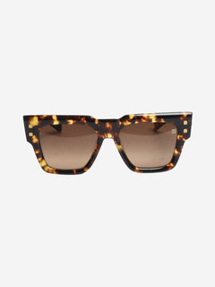 Brown tortoise shell sunglasses Sunglasses Balmain 
