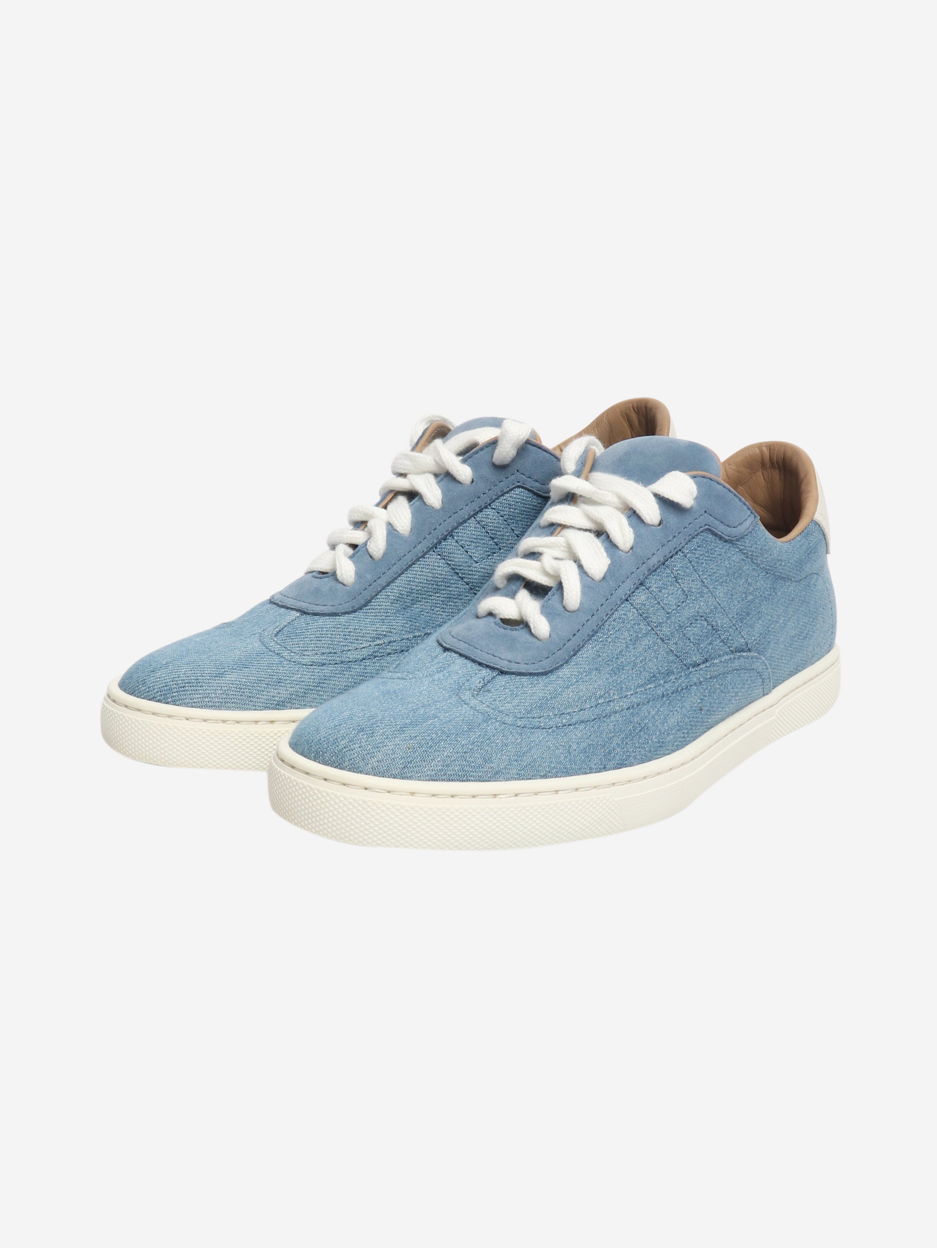 Blue denim trainers - size EU 39.5 (UK 6.5) Trainers Hermes 