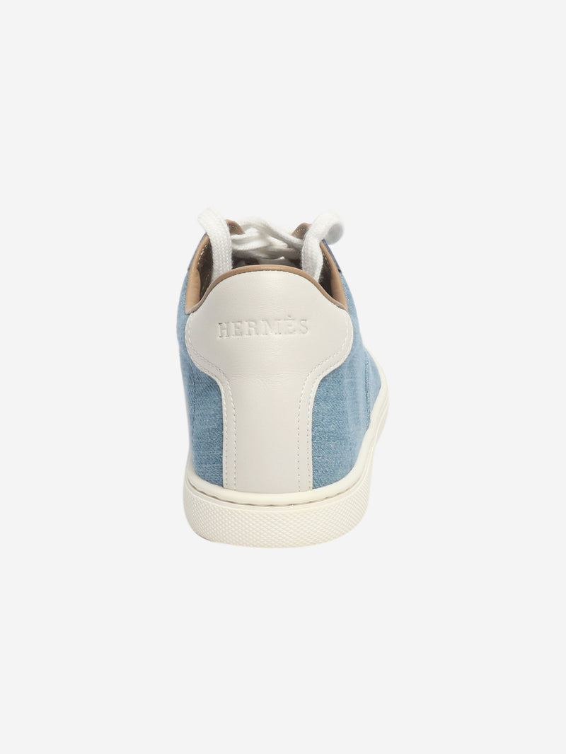 Blue denim trainers - size EU 39.5 (UK 6.5) Trainers Hermes 
