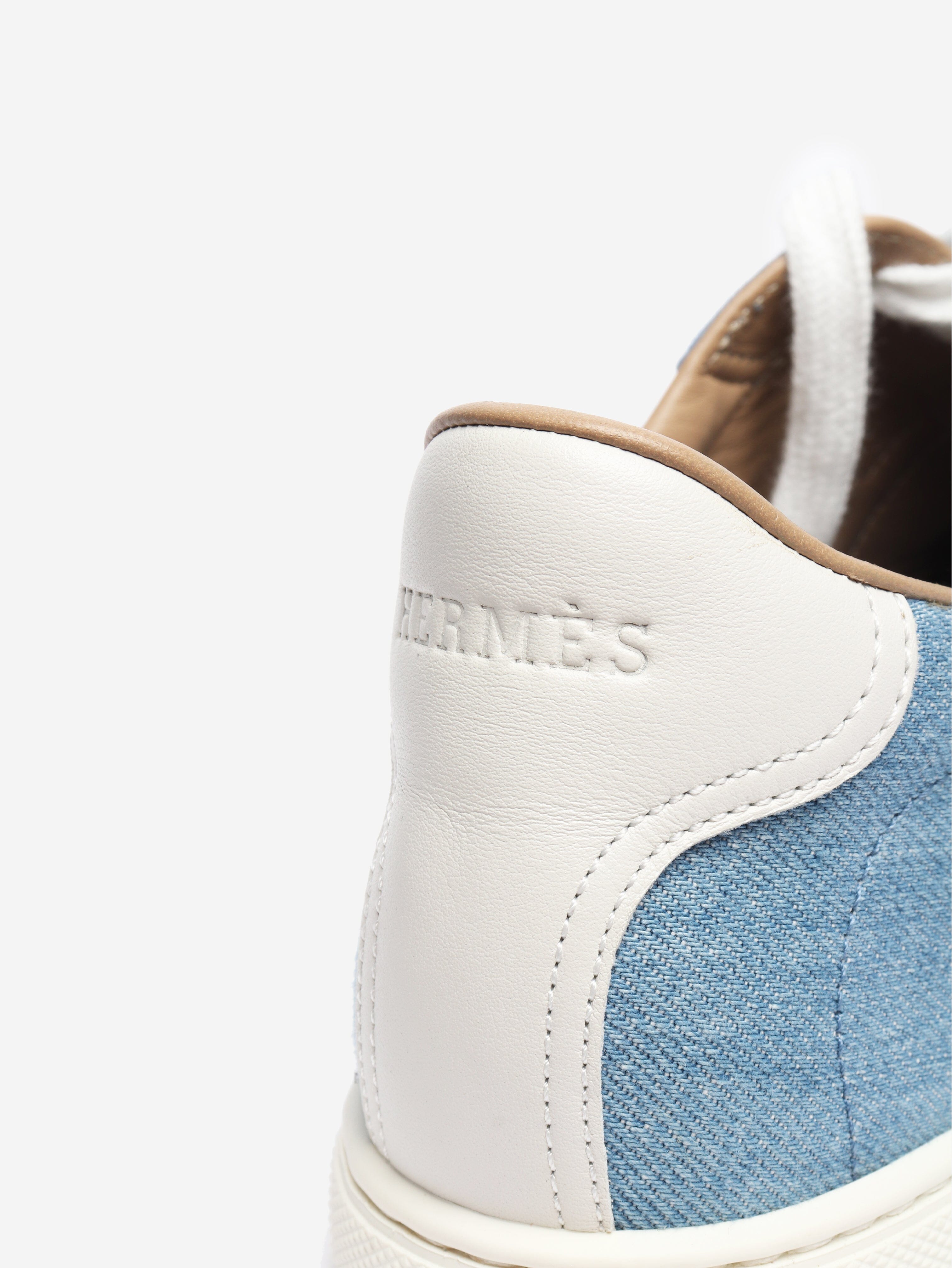 Blue denim trainers - size EU 39.5 (UK 6.5) Trainers Hermes 