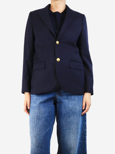 Polo Ralph Lauren Blue single-breasted blazer - size UK 10