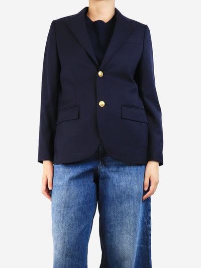 Blue single-breasted blazer - size UK 10 Coats & Jackets Polo Ralph Lauren 