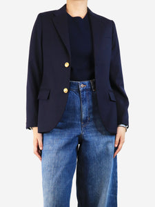 Polo Ralph Lauren Blue single-breasted blazer - size UK 10