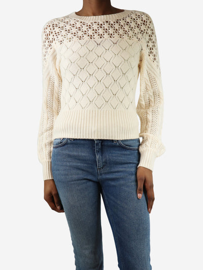 Peach Jordyn sweater - size XS Knitwear Paige 