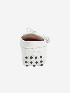 White tassle Gommino loafers - size EU 38.5 (UK 5.5) Flat Shoes Tods 