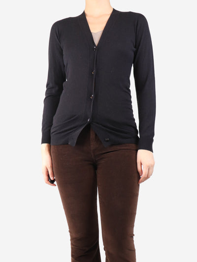 Brown thin knit cardigan - size M Knitwear Max Mara 