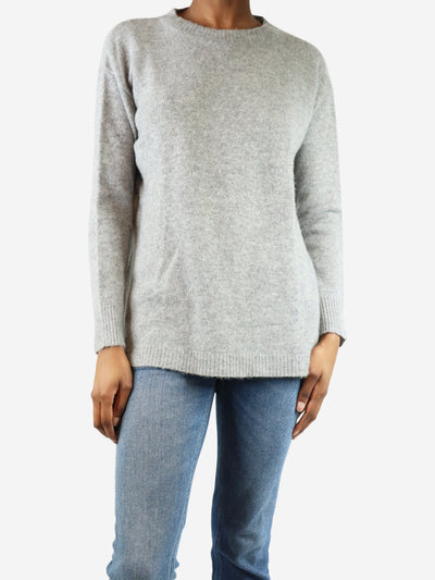 Grey cashmere crewneck jumper - size XS Knitwear James Perse 