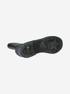 Christian Dior Black D-Major ankle boots - size EU 40.5 (UK 7.5)