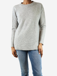 James Perse Grey cashmere crewneck jumper - size XS