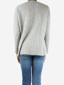 James Perse Grey cashmere crewneck jumper - size XS