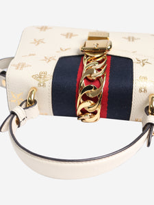 Gucci Cream Sylvie leather 2way bag