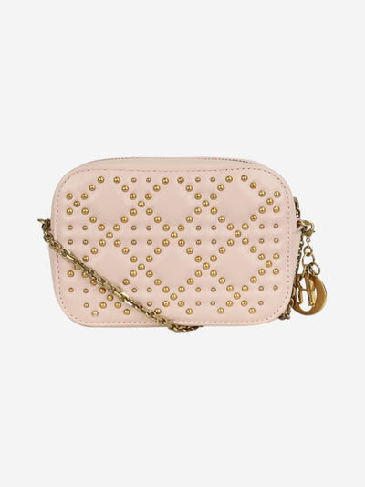 Pink 2017 studded Lady Dior Camera bag Cross-body bags Christian Dior 